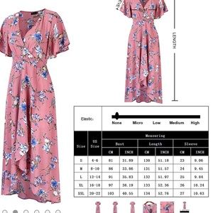 Women Boho chiffon dress(Sold on mercari)